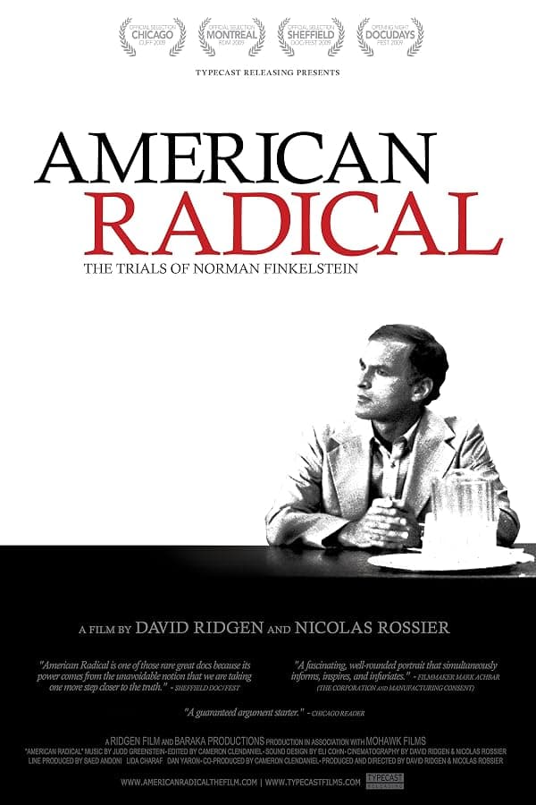 American Radical: The Trials of Norman Finkelstein poster