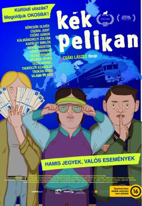 Pelikan Blue poster