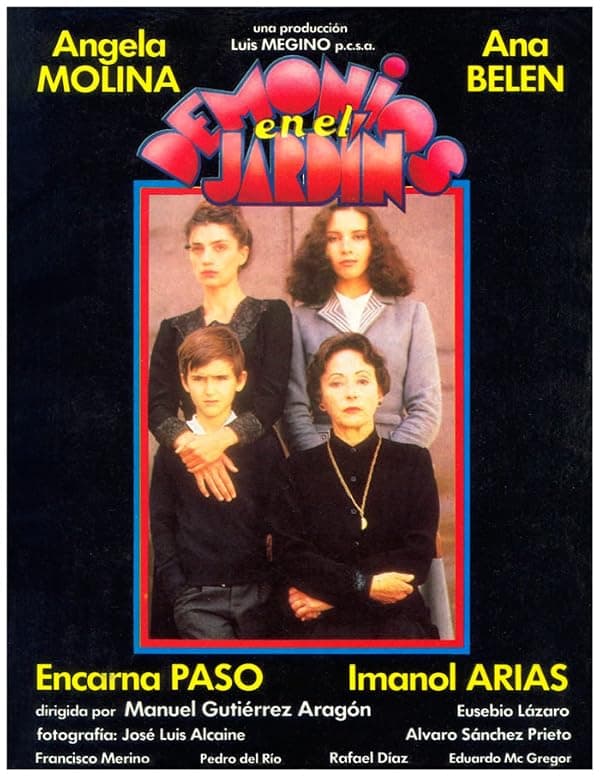 Demonios en el jardín poster