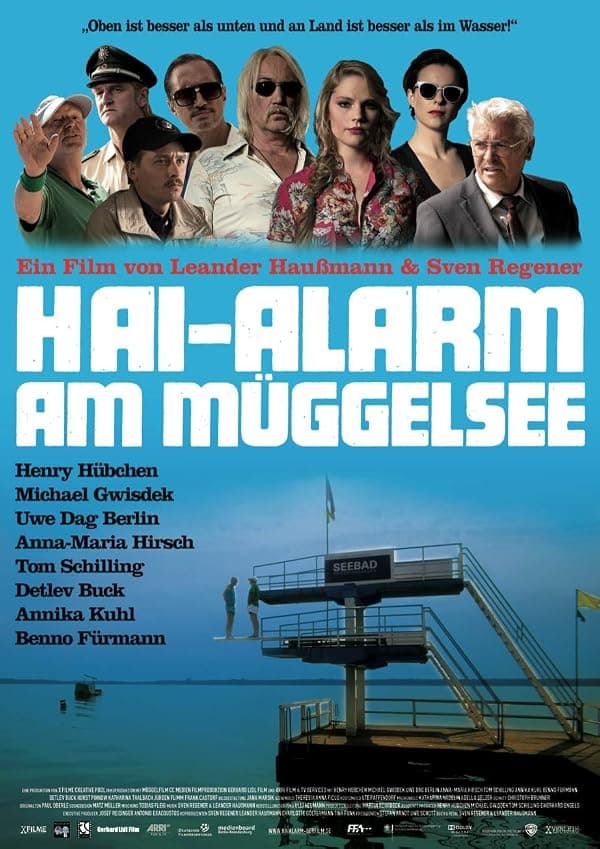 Hai-Alarm am Müggelsee poster
