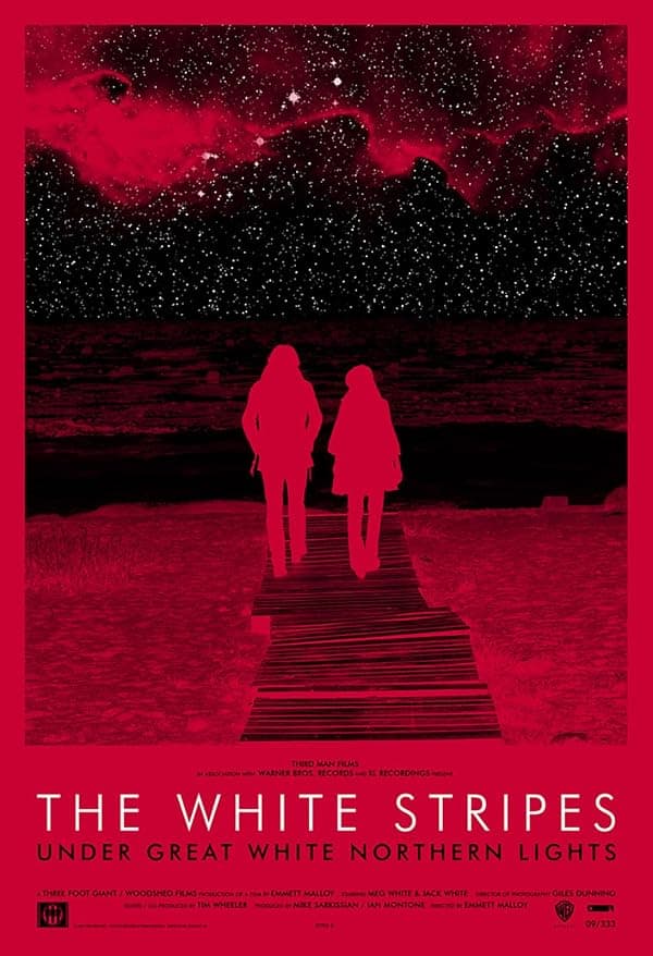 The White Stripes Under Great White Northern Lights poster