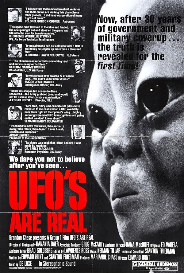 UFO's Are Real poster
