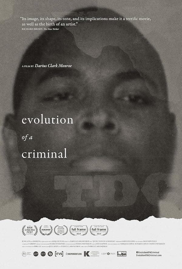 Evolution of a Criminal poster