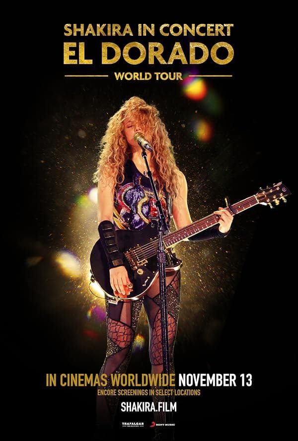 Shakira in Concert: El Dorado World Tour poster