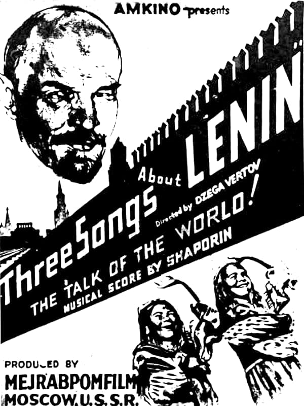Three Songs About Lenin poster