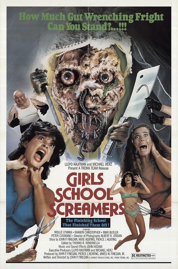 Girls School Screamers poster