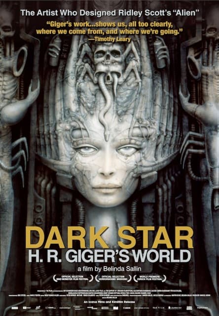 Dark Star: HR Gigers Welt poster