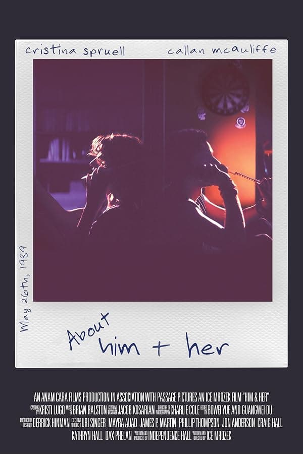 About him & her poster