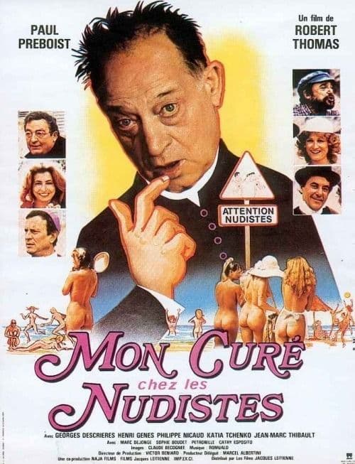 Mon curé chez les nudistes poster