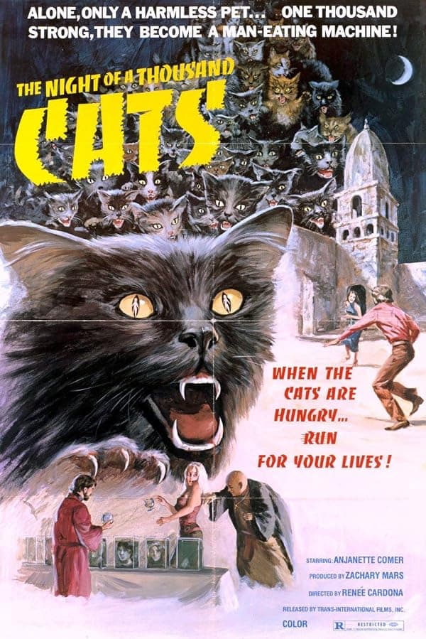 Night of 1000 Cats poster