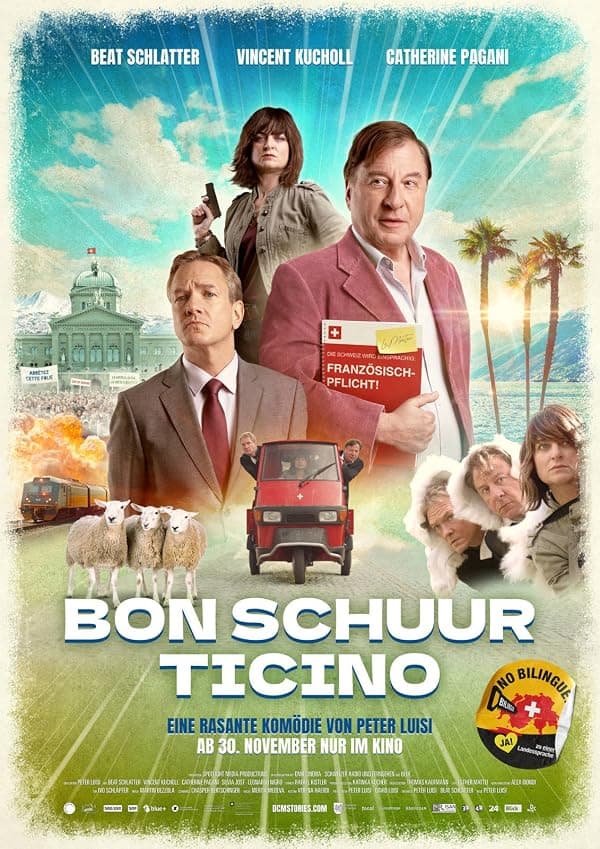Bonjour Switzerland poster