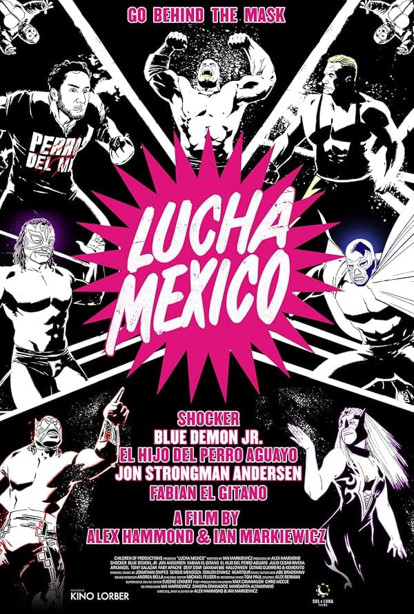 Lucha Mexico poster