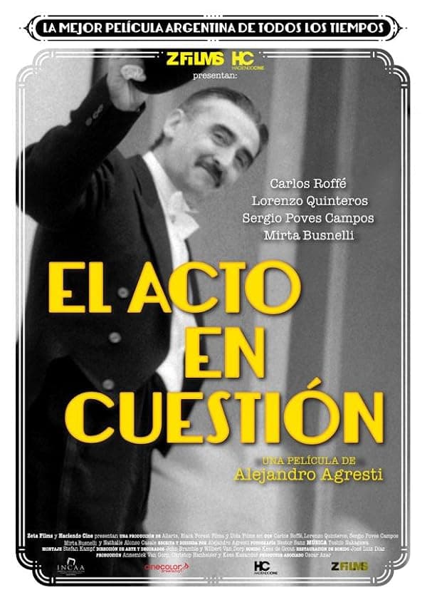 El acto en cuestión poster