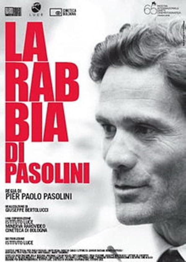La rabbia di Pasolini poster