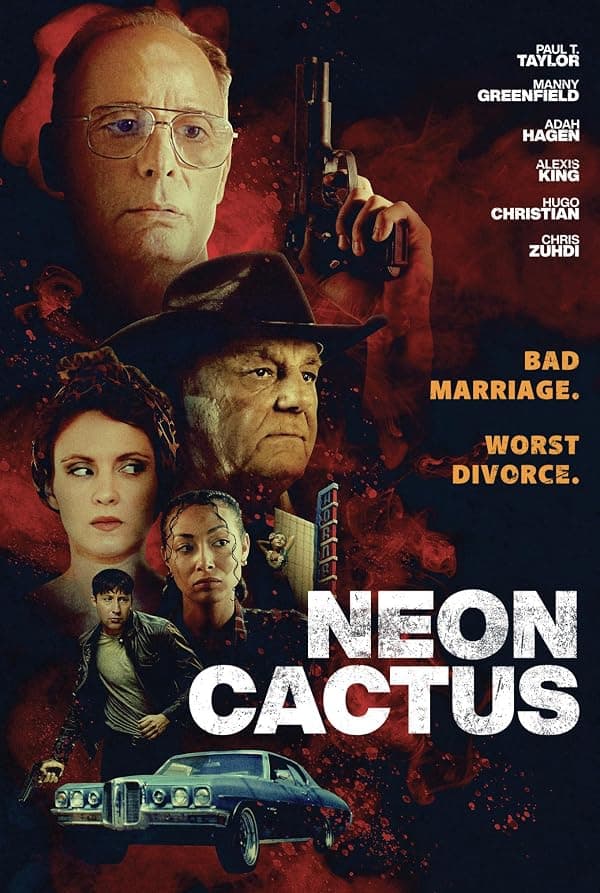 Neon Cactus poster