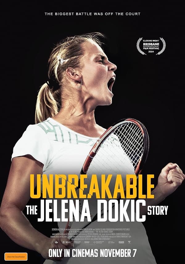 Unbreakable: The Jelena Dokic Story poster