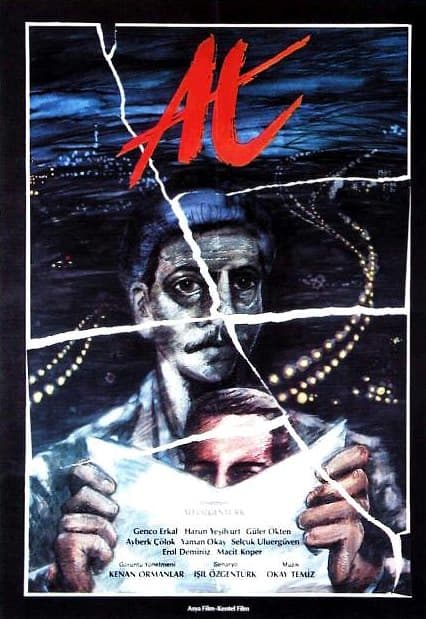 At poster