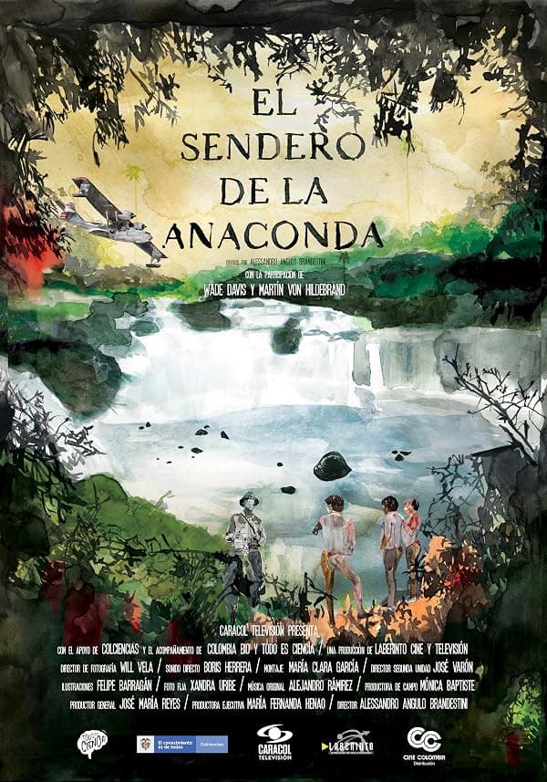 El sendero de la anaconda poster
