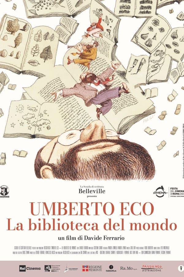 Umberto Eco: A Library of the World poster