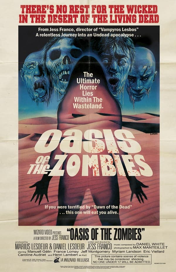 Oasis of the Zombies poster