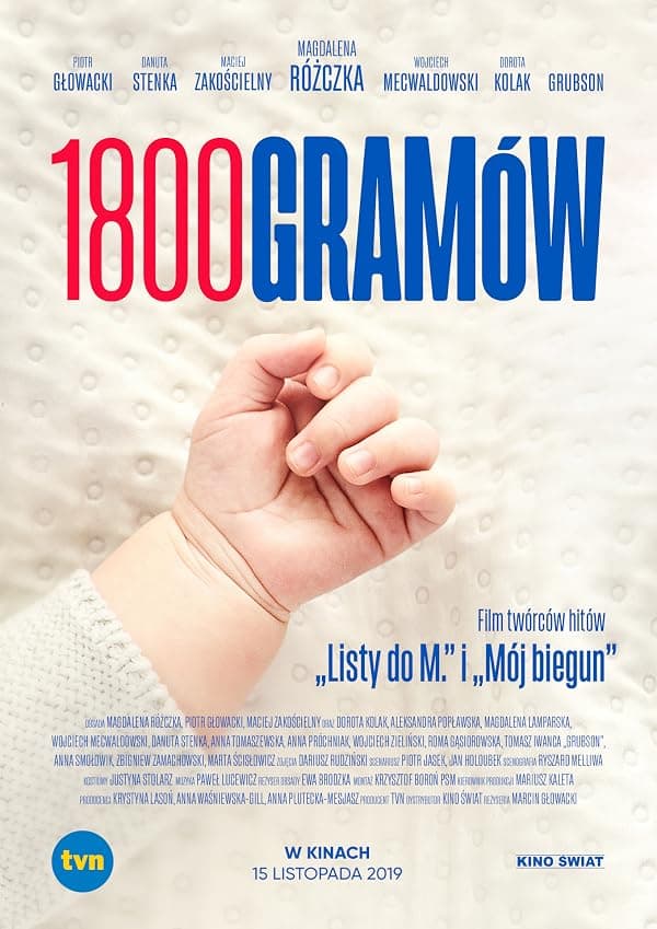 1800 gramów poster