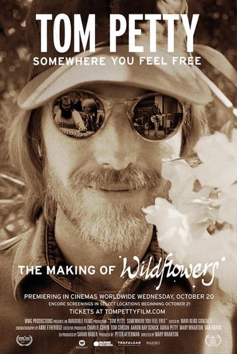 Tom Petty Somewhere You Feel Free poster