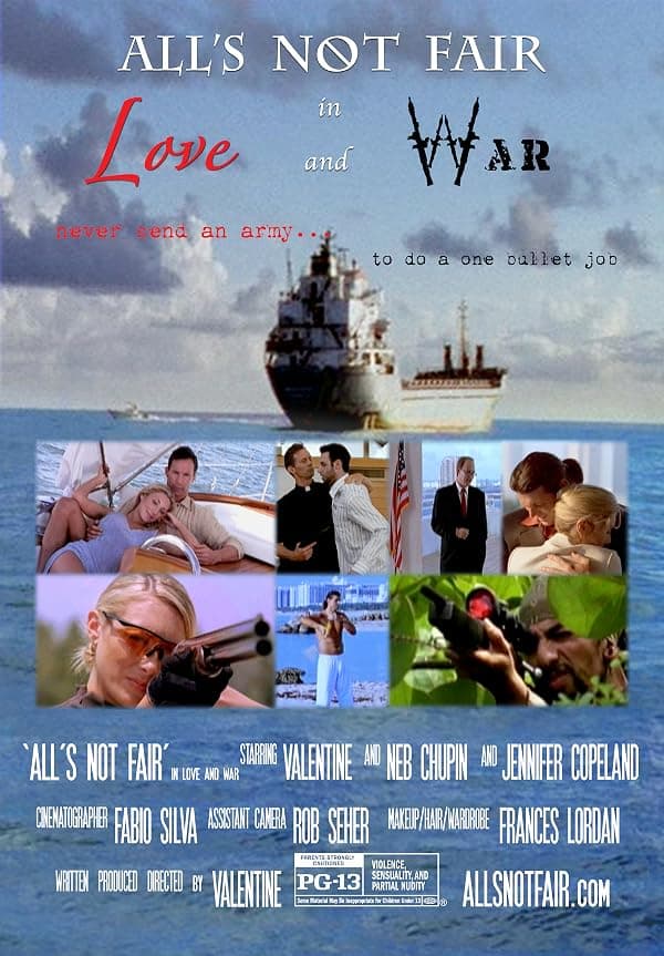 ALL'S NOT FAIR in LOVE and WAR poster