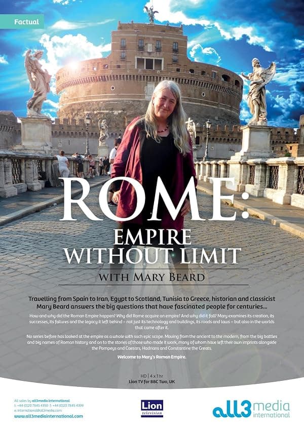 Mary Beard's Ultimate Rome: Empire Without Limit poster
