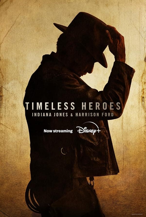 Timeless Heroes: Indiana Jones and Harrison Ford poster