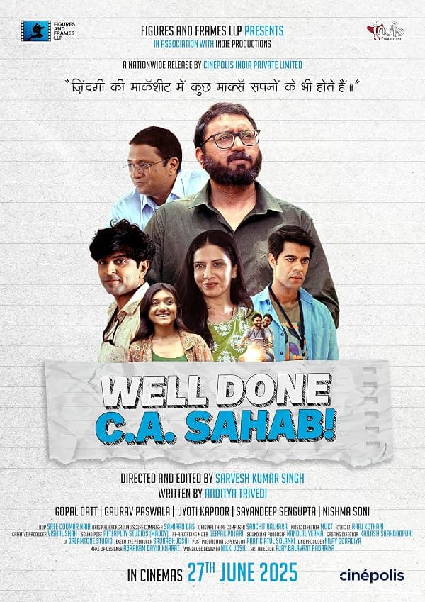Well Done C.A. Sahab! poster