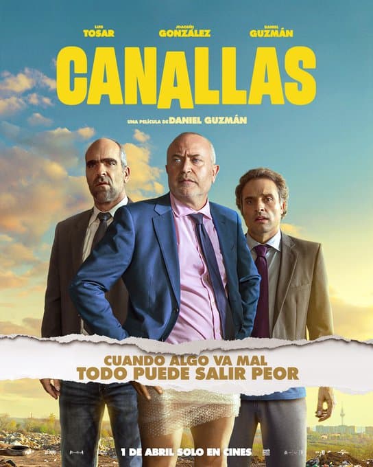 Canallas poster