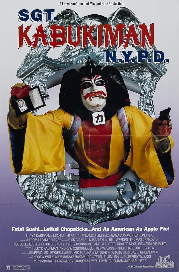 Sgt. Kabukiman N.Y.P.D. poster