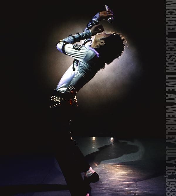Michael Jackson Live at Wembley July 16, 1988 poster