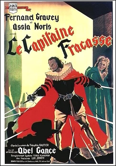 Le Capitaine Fracasse poster