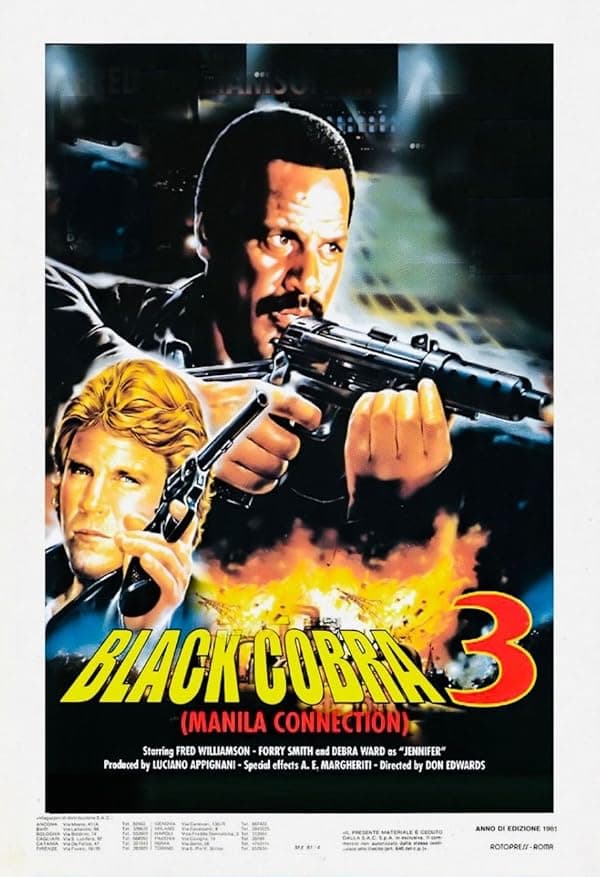 Black Cobra 3: The Manila Connection poster