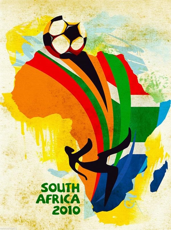 2010 FIFA World Cup South Africa poster