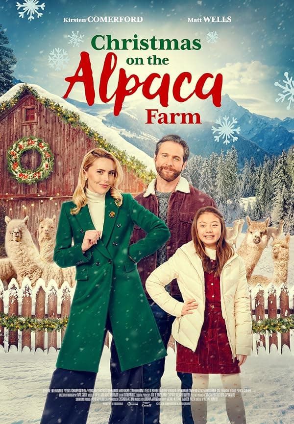 Christmas on the Alpaca Farm poster