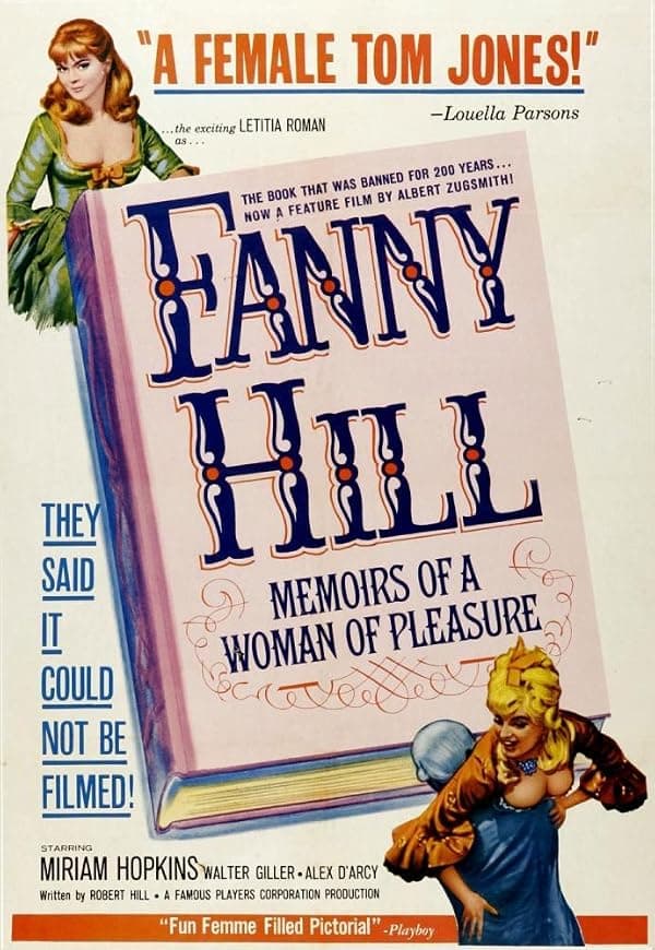 Russ Meyer's Fanny Hill poster