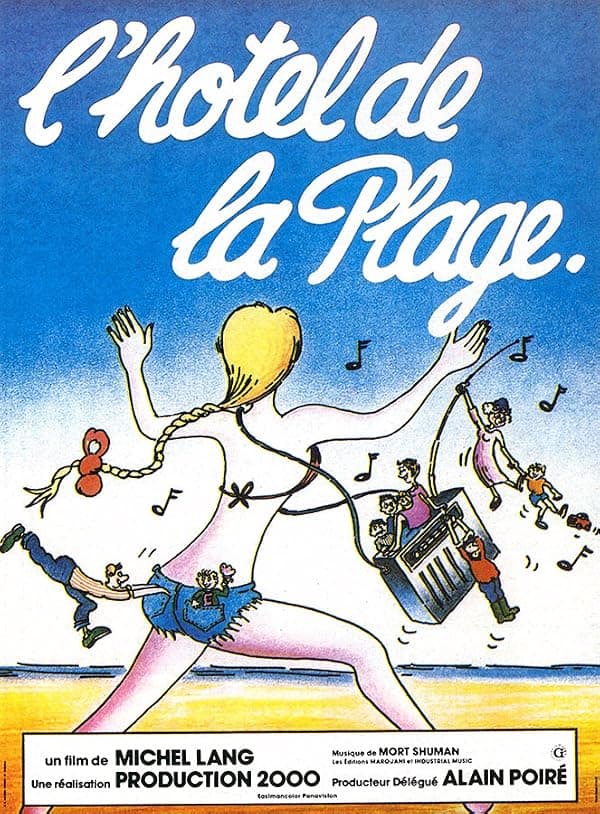 L'hôtel de la plage poster