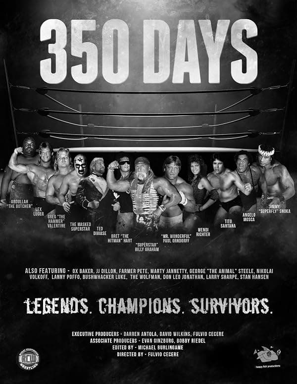 350 Days - Legends. Champions. Survivors poster