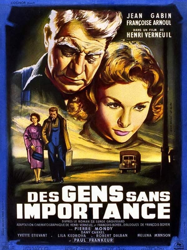 Des gens sans importance poster