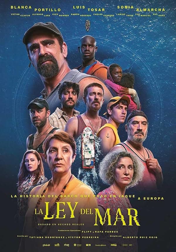 La ley del mar poster