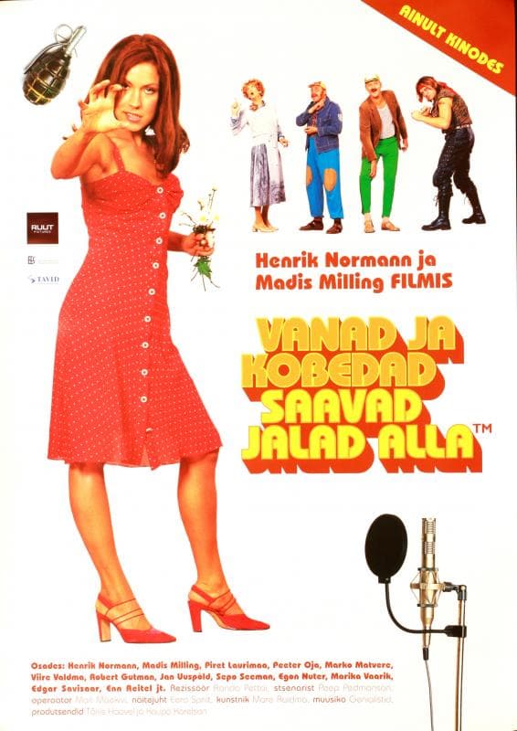 Vanad ja kobedad saavad jalad alla poster