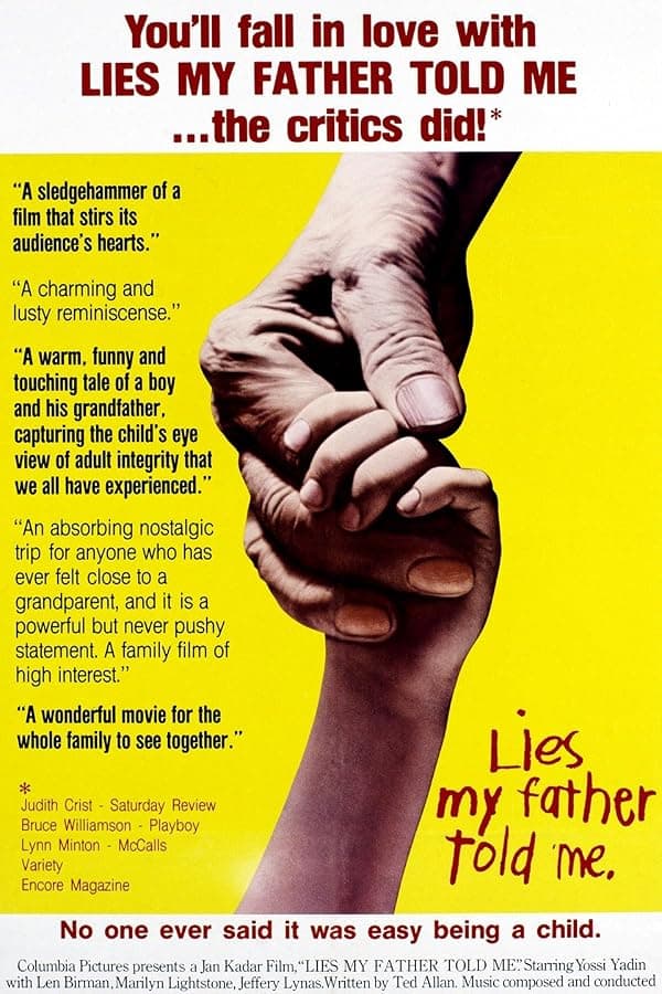 Lies My Father Told Me poster