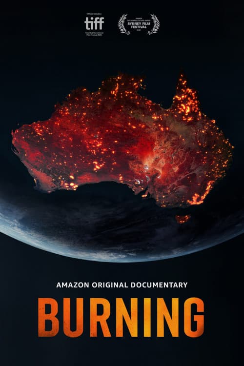 Burning poster