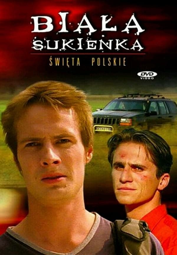 Biala sukienka poster