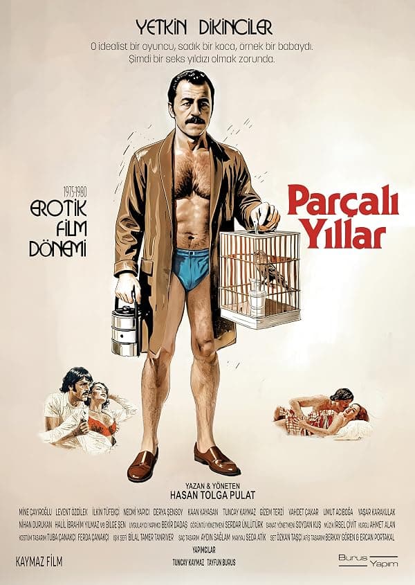 Parcali Yillar poster