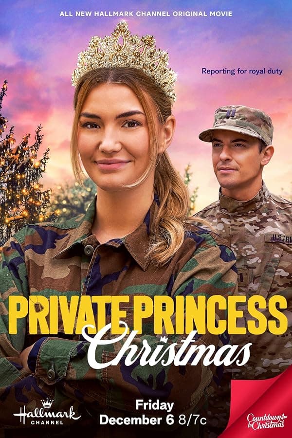 Private Princess Christmas poster