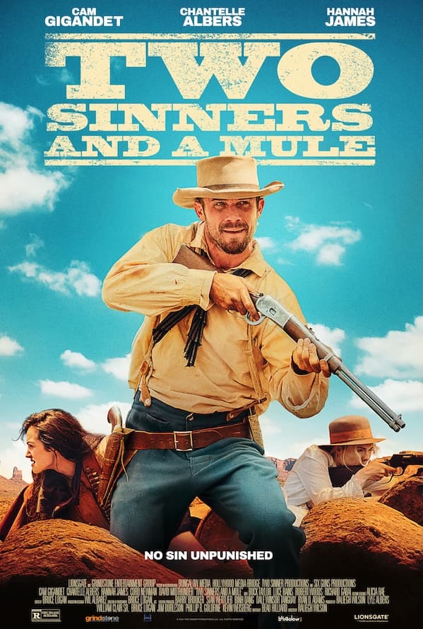Two Sinners and a Mule poster