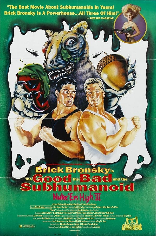 Class of Nuke 'Em High Part 3: The Good, the Bad and the Subhumanoid poster